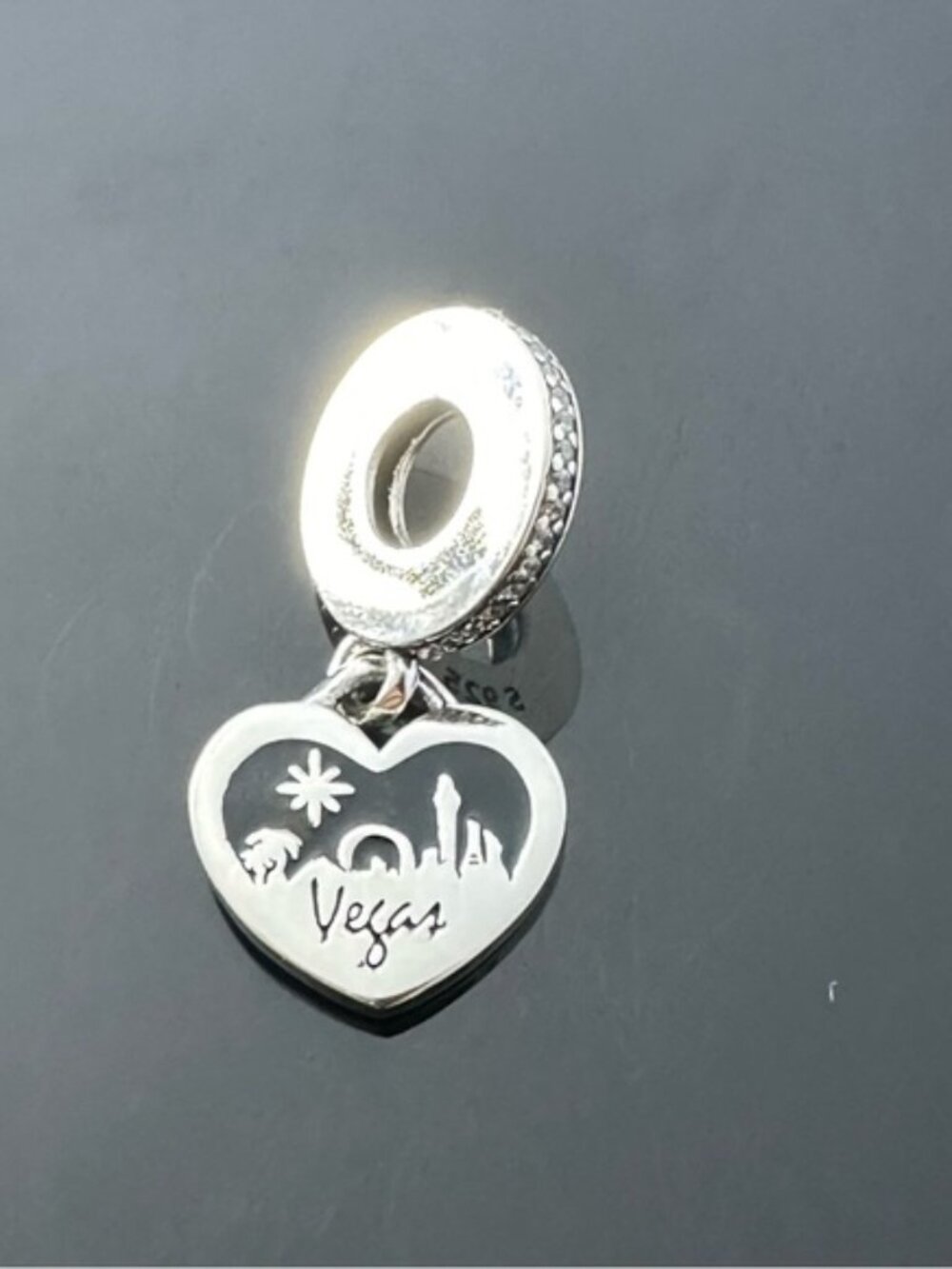 Pandora Las Vegas No Place Like Charm 925 Ale Silver with